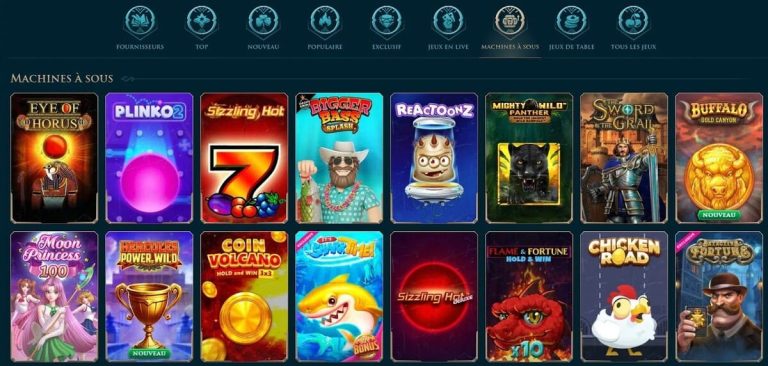 Slotuna Casino machines à sous